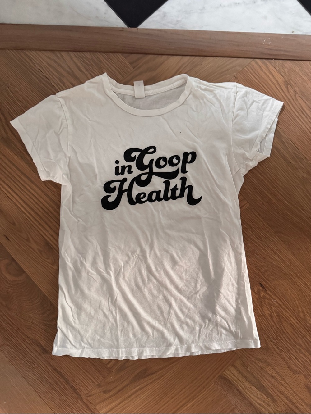 Vintage-Era GOOP “In Goop Health” Graphic Tee – Gwyneth Paltrow